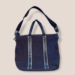 Black Coach Laptop Bag